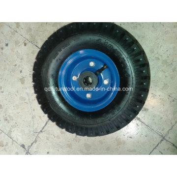 Roda de borracha 4.10 / 3.50-4 Lug Wheel